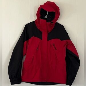 Marmot Men's Gore-Tex Waterproof Shell Red Black Size Small